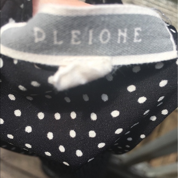 Pleione polka dots with layered him tunic - Picture 5 of 6